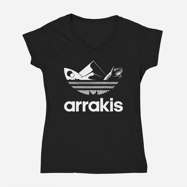 AdiArrakis-Womens-V-Neck-Tee-CappO