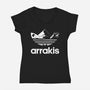 AdiArrakis-Womens-V-Neck-Tee-CappO