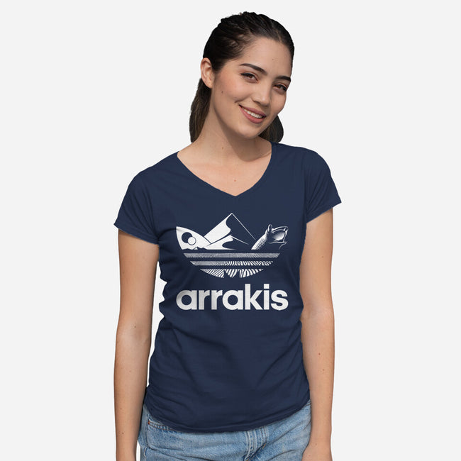 AdiArrakis-Womens-V-Neck-Tee-CappO