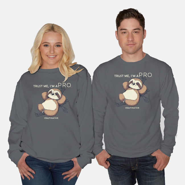 I'm A Pro-Unisex-Crew Neck-Sweatshirt-sebasebi