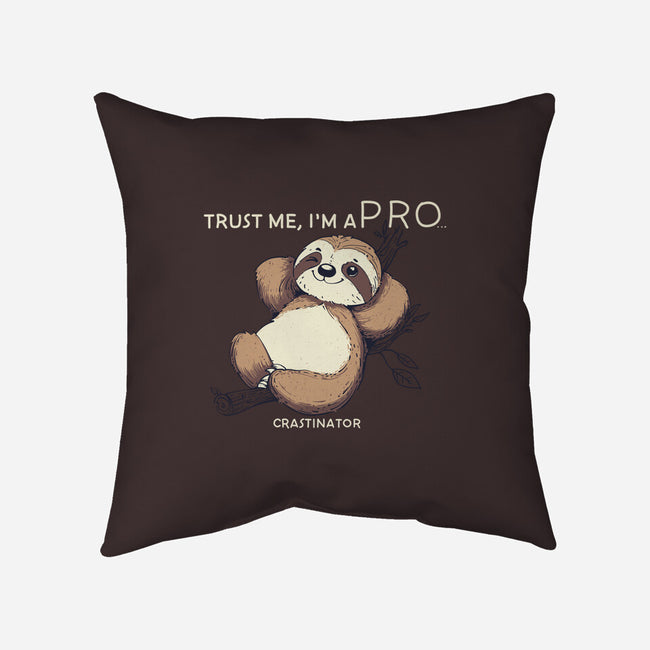 I'm A Pro-None-Non-Removable Cover w Insert-Throw Pillow-sebasebi