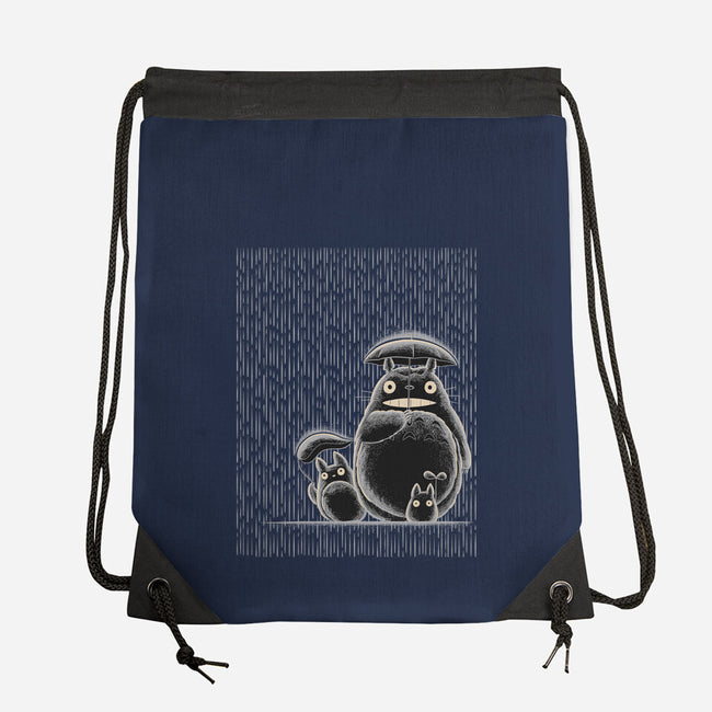 Rainy Day-None-Drawstring-Bag-rmatix