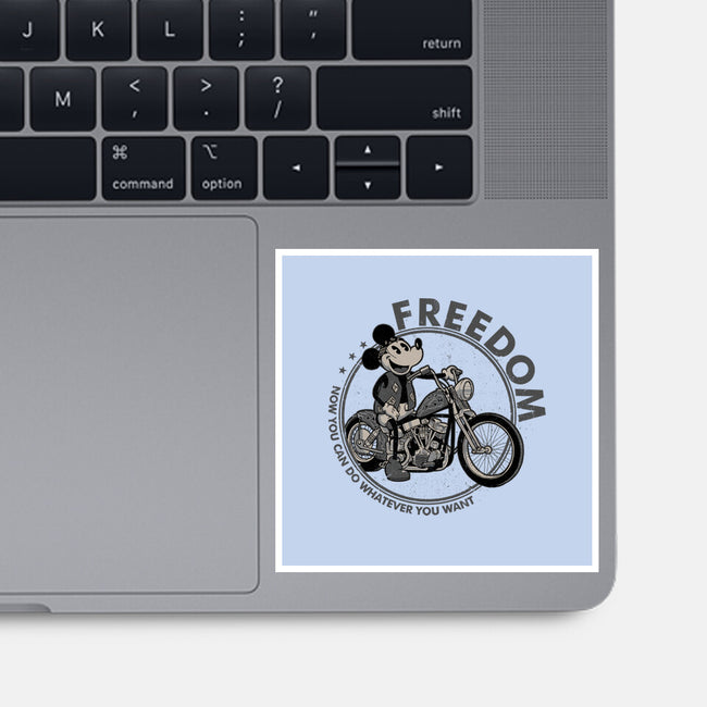 Freedom MC-None-Glossy-Sticker-Hafaell