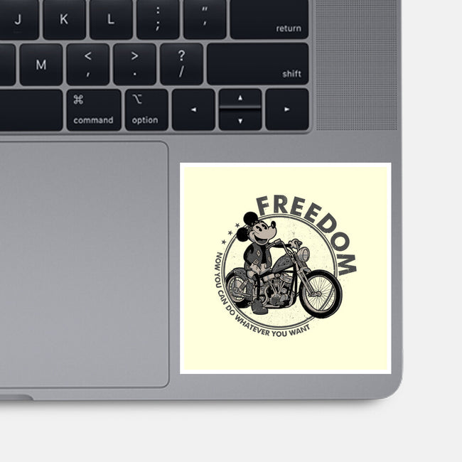 Freedom MC-None-Glossy-Sticker-Hafaell