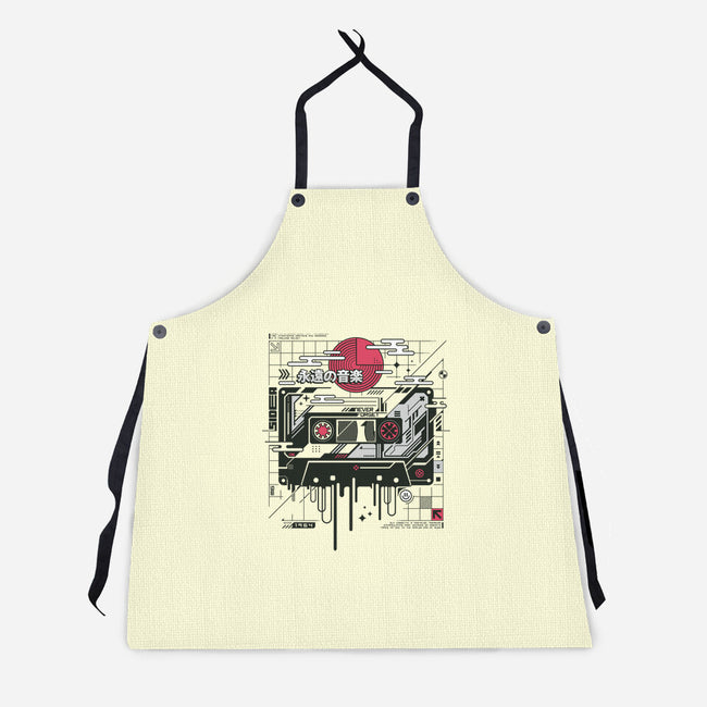 Retro Cassette-Unisex-Kitchen-Apron-StudioM6