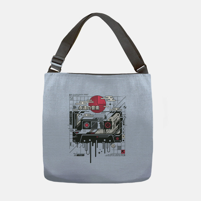 Retro Cassette-None-Adjustable Tote-Bag-StudioM6