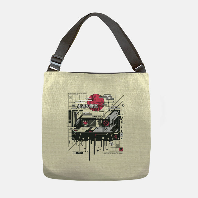 Retro Cassette-None-Adjustable Tote-Bag-StudioM6