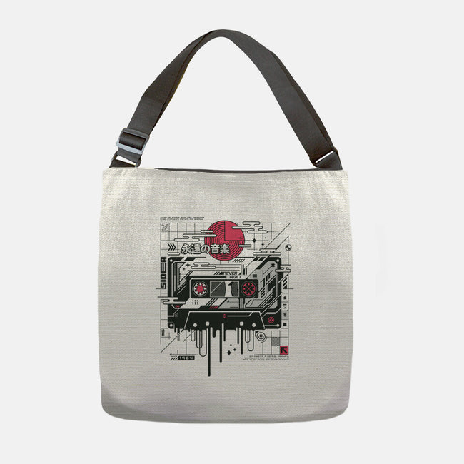 Retro Cassette-None-Adjustable Tote-Bag-StudioM6