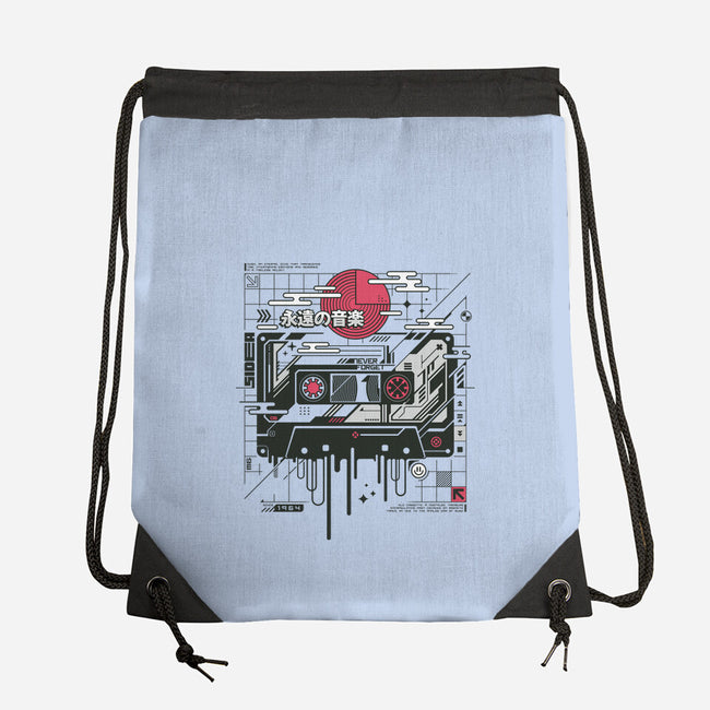 Retro Cassette-None-Drawstring-Bag-StudioM6