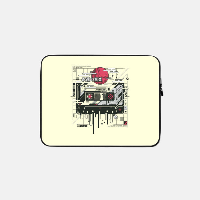 Retro Cassette-None-Zippered-Laptop Sleeve-StudioM6