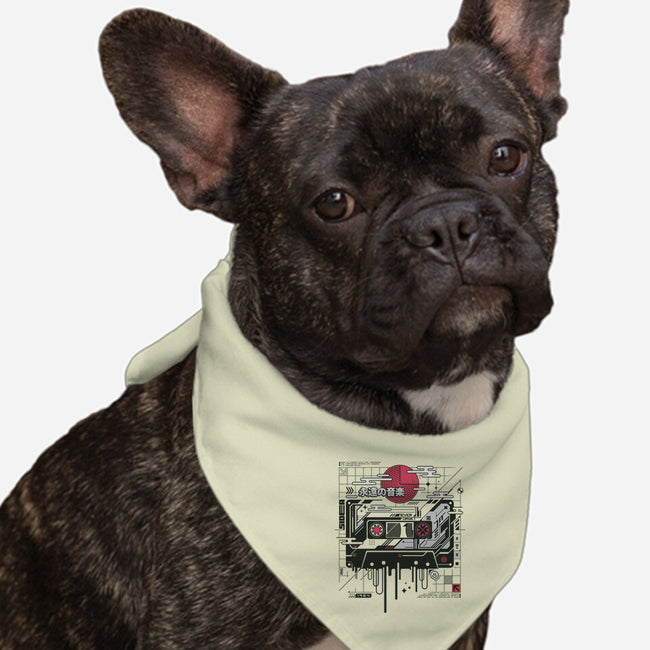 Retro Cassette-Dog-Bandana-Pet Collar-StudioM6