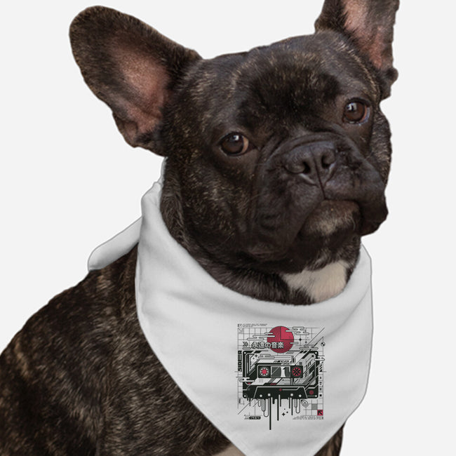 Retro Cassette-Dog-Bandana-Pet Collar-StudioM6