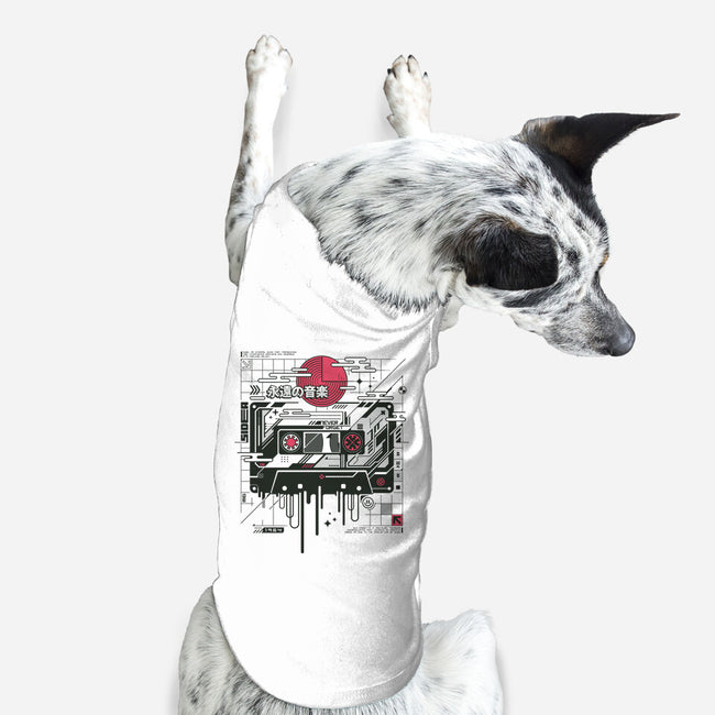 Retro Cassette-Dog-Basic-Pet Tank-StudioM6