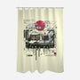 Retro Cassette-None-Polyester-Shower Curtain-StudioM6