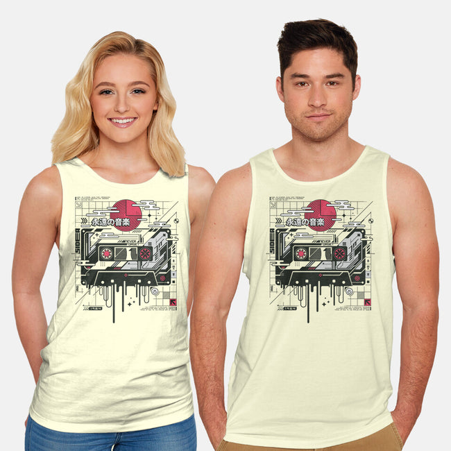 Retro Cassette-Unisex-Basic-Tank-StudioM6