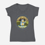 Archaeological Services-Womens-V-Neck-Tee-rmatix