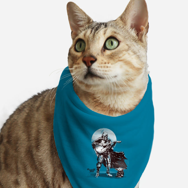 The Mandolinian-Cat-Bandana-Pet Collar-kharmazero