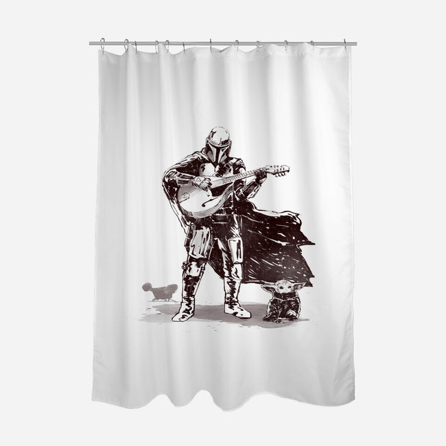 The Mandolinian-None-Polyester-Shower Curtain-kharmazero