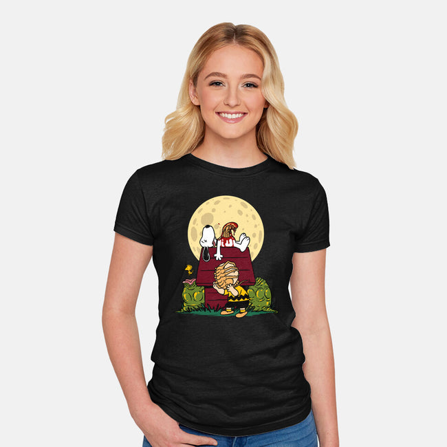 Xenobeagle-Womens-Fitted-Tee-drbutler