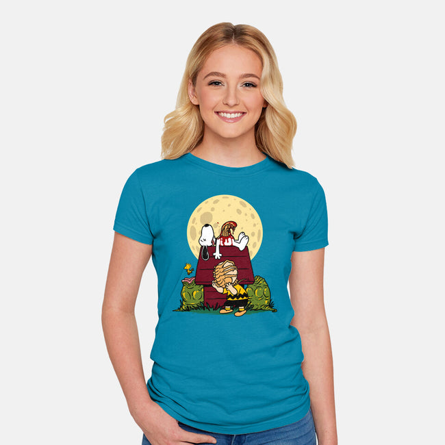 Xenobeagle-Womens-Fitted-Tee-drbutler