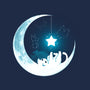 Kitten Moon Night-None-Glossy-Sticker-Vallina84