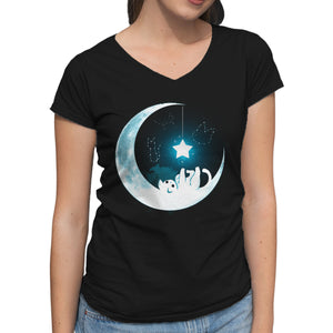 Kitten Moon Night