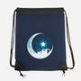 Kitten Moon Night-None-Drawstring-Bag-Vallina84