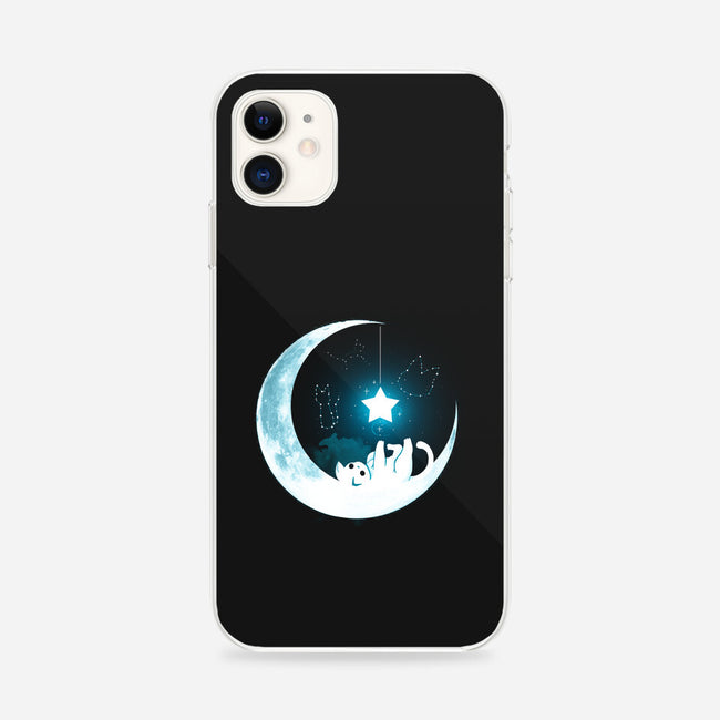 Kitten Moon Night-iPhone-Snap-Phone Case-Vallina84