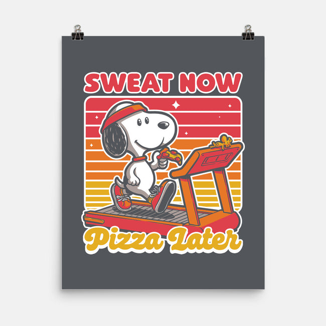 Pizza Later-None-Matte-Poster-Studio Mootant