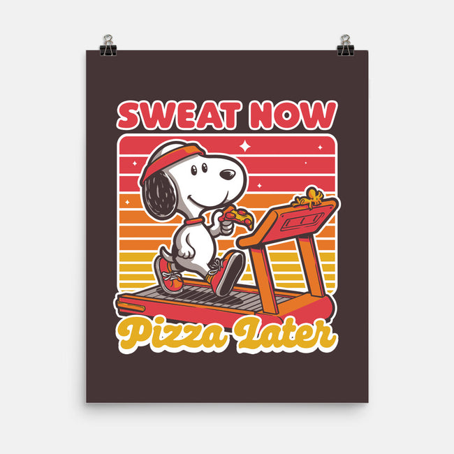 Pizza Later-None-Matte-Poster-Studio Mootant