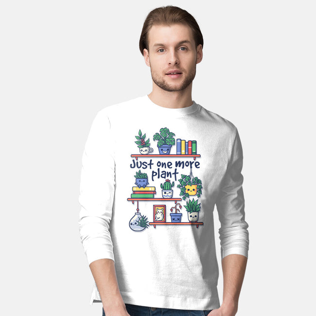 Just One More Plant-Mens-Long Sleeved-Tee-NemiMakeit