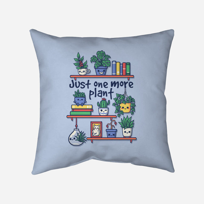 Just One More Plant-None-Non-Removable Cover w Insert-Throw Pillow-NemiMakeit