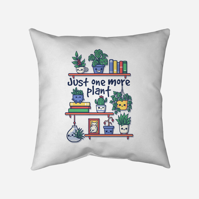 Just One More Plant-None-Non-Removable Cover w Insert-Throw Pillow-NemiMakeit