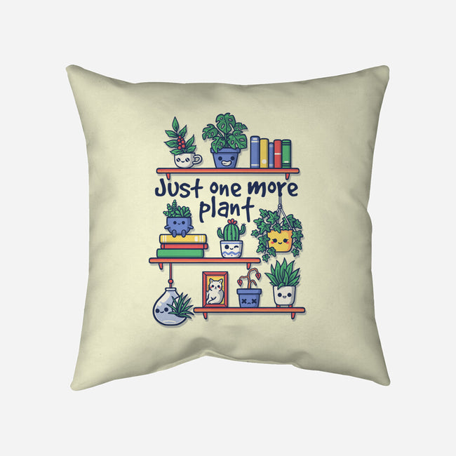 Just One More Plant-None-Removable Cover w Insert-Throw Pillow-NemiMakeit