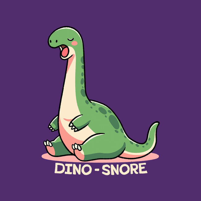 Dino-snore-None-Non-Removable Cover w Insert-Throw Pillow-fanfreak1