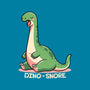 Dino-snore-None-Removable Cover w Insert-Throw Pillow-fanfreak1