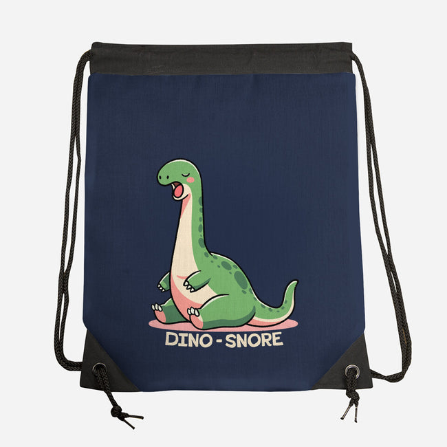 Dino-snore-None-Drawstring-Bag-fanfreak1