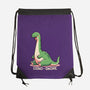 Dino-snore-None-Drawstring-Bag-fanfreak1