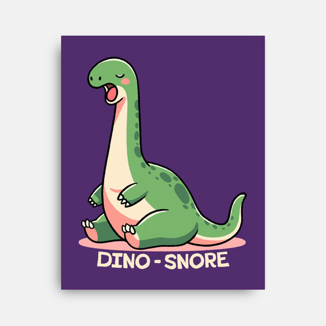 Dino-snore-None-Stretched-Canvas-fanfreak1