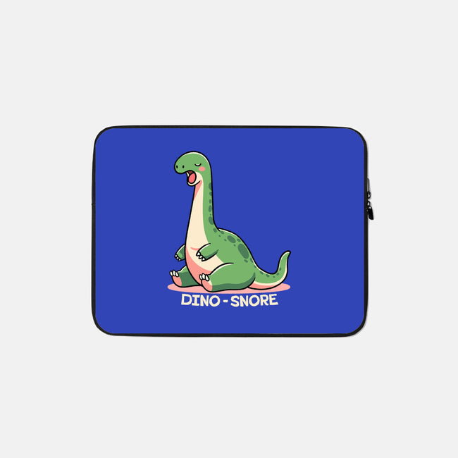 Dino-snore-None-Zippered-Laptop Sleeve-fanfreak1