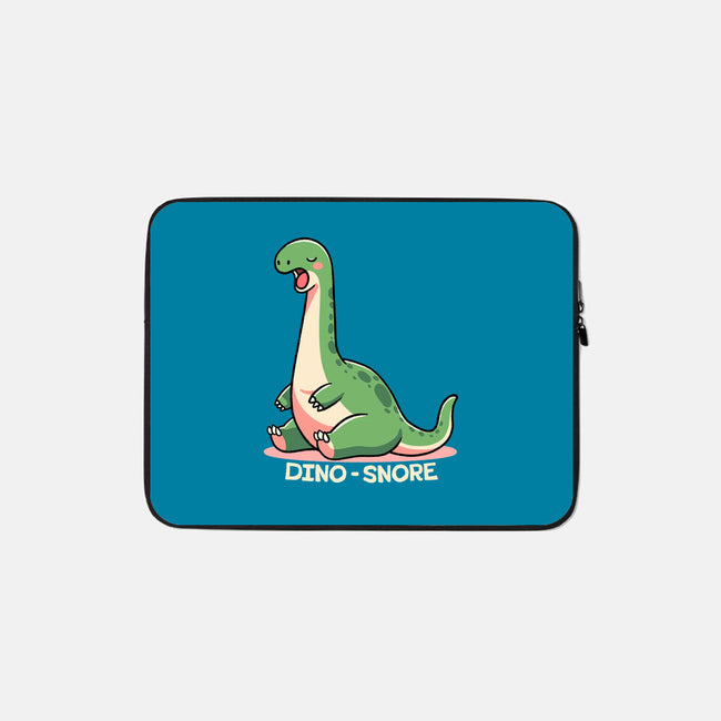 Dino-snore-None-Zippered-Laptop Sleeve-fanfreak1