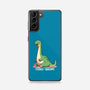 Dino-snore-Samsung-Snap-Phone Case-fanfreak1