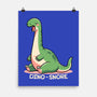 Dino-snore-None-Matte-Poster-fanfreak1