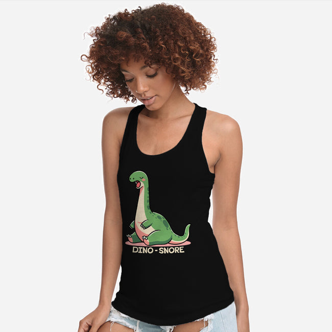 Dino-snore-Womens-Racerback-Tank-fanfreak1