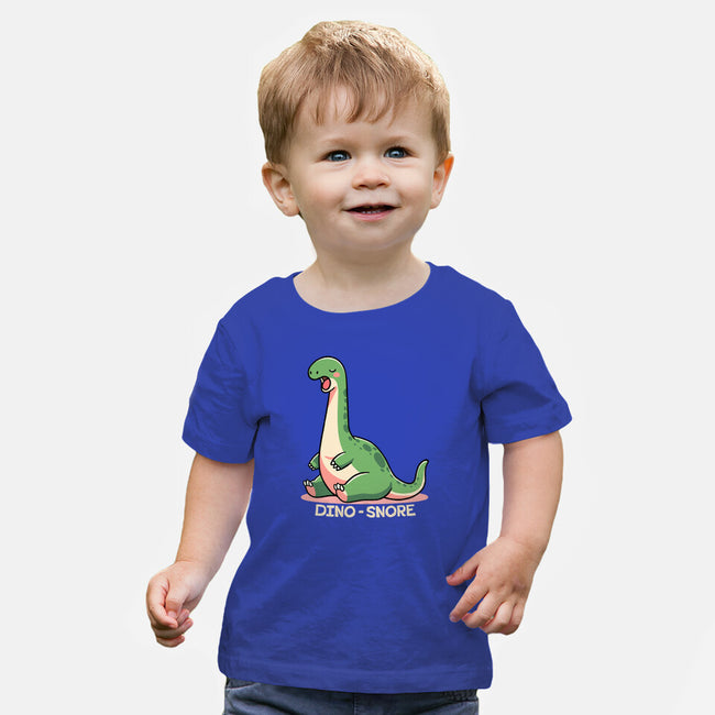 Dino-snore-Baby-Basic-Tee-fanfreak1