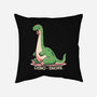 Dino-snore-None-Non-Removable Cover w Insert-Throw Pillow-fanfreak1