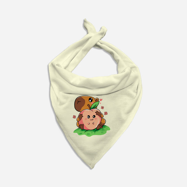 Capeachbara-Dog-Bandana-Pet Collar-spoilerinc