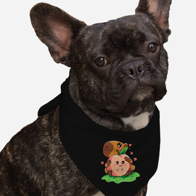 Capeachbara-Dog-Bandana-Pet Collar-spoilerinc