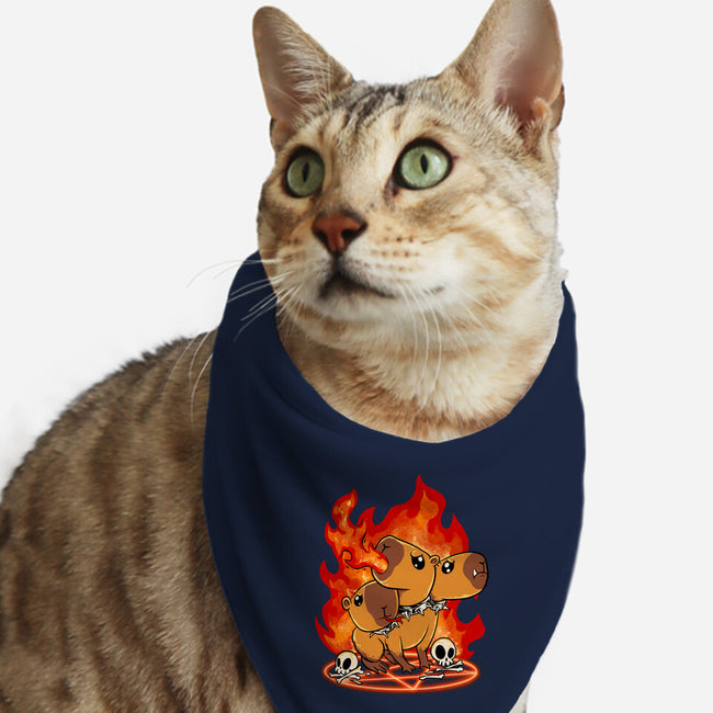 Capiberus-Cat-Bandana-Pet Collar-spoilerinc