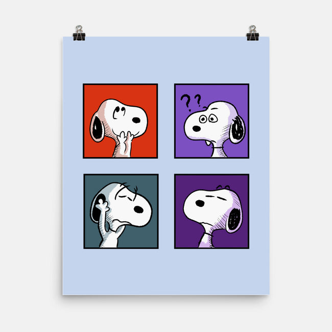 Dog Emotions-None-Matte-Poster-nickzzarto